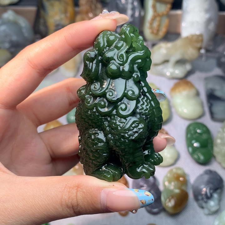 和田玉挂件未镶嵌