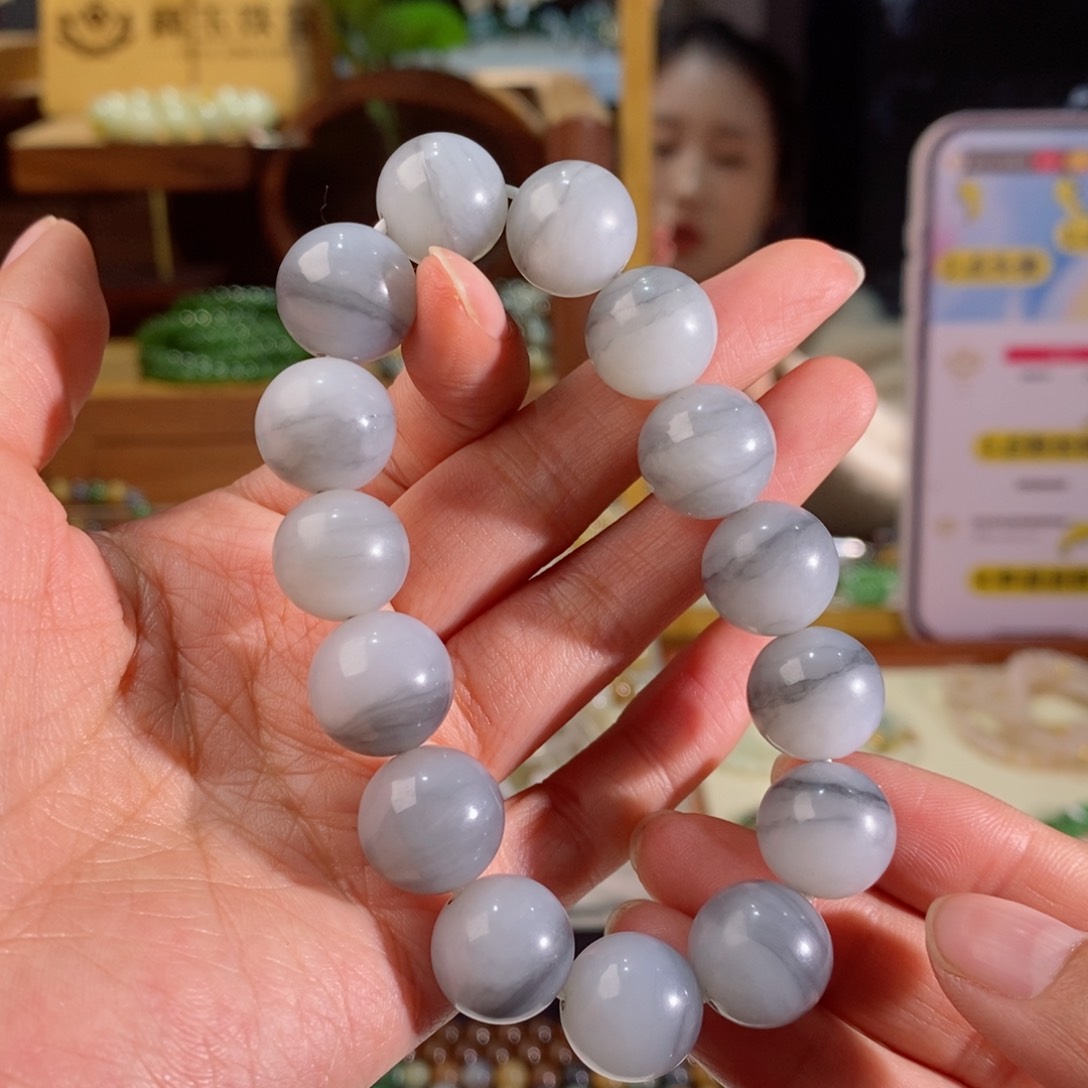 和田玉手串多样性拍一发一未镶嵌