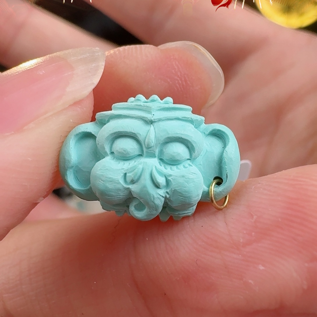 绿松石珠宝奇石未镶嵌