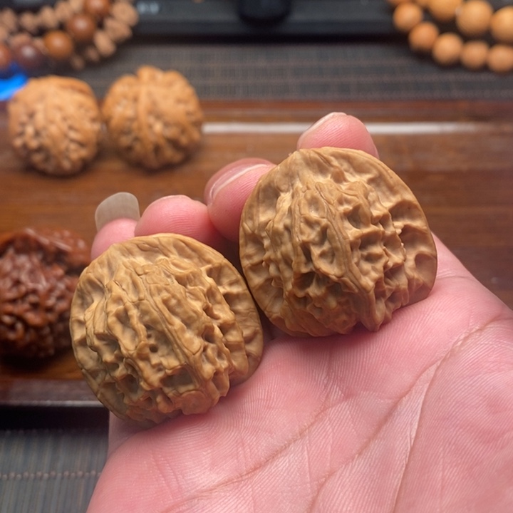 文玩核桃把件天地，35全家福