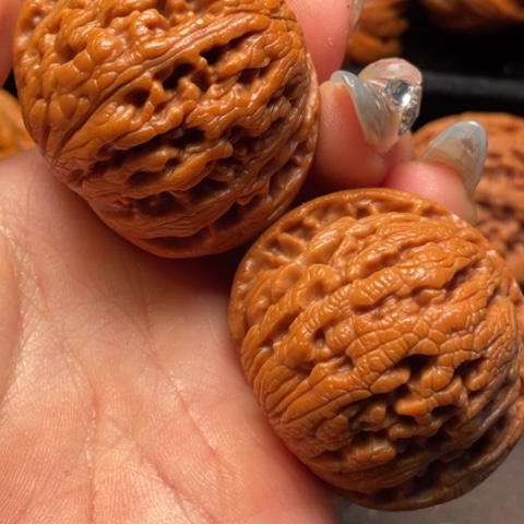 文玩核桃吊坠秦岭山脉核桃