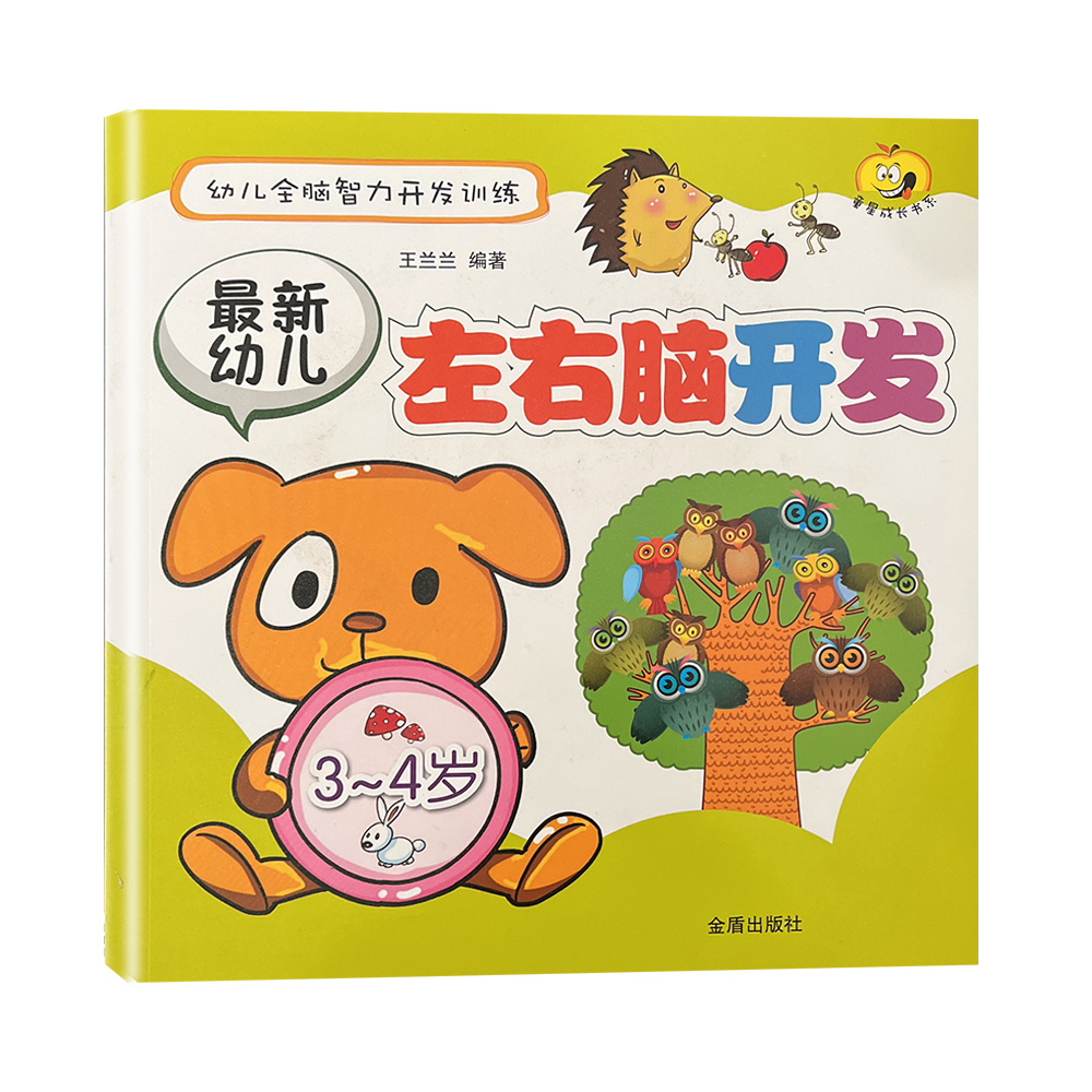 左右脑开发3-4 幼儿全脑智力开发训练 D1