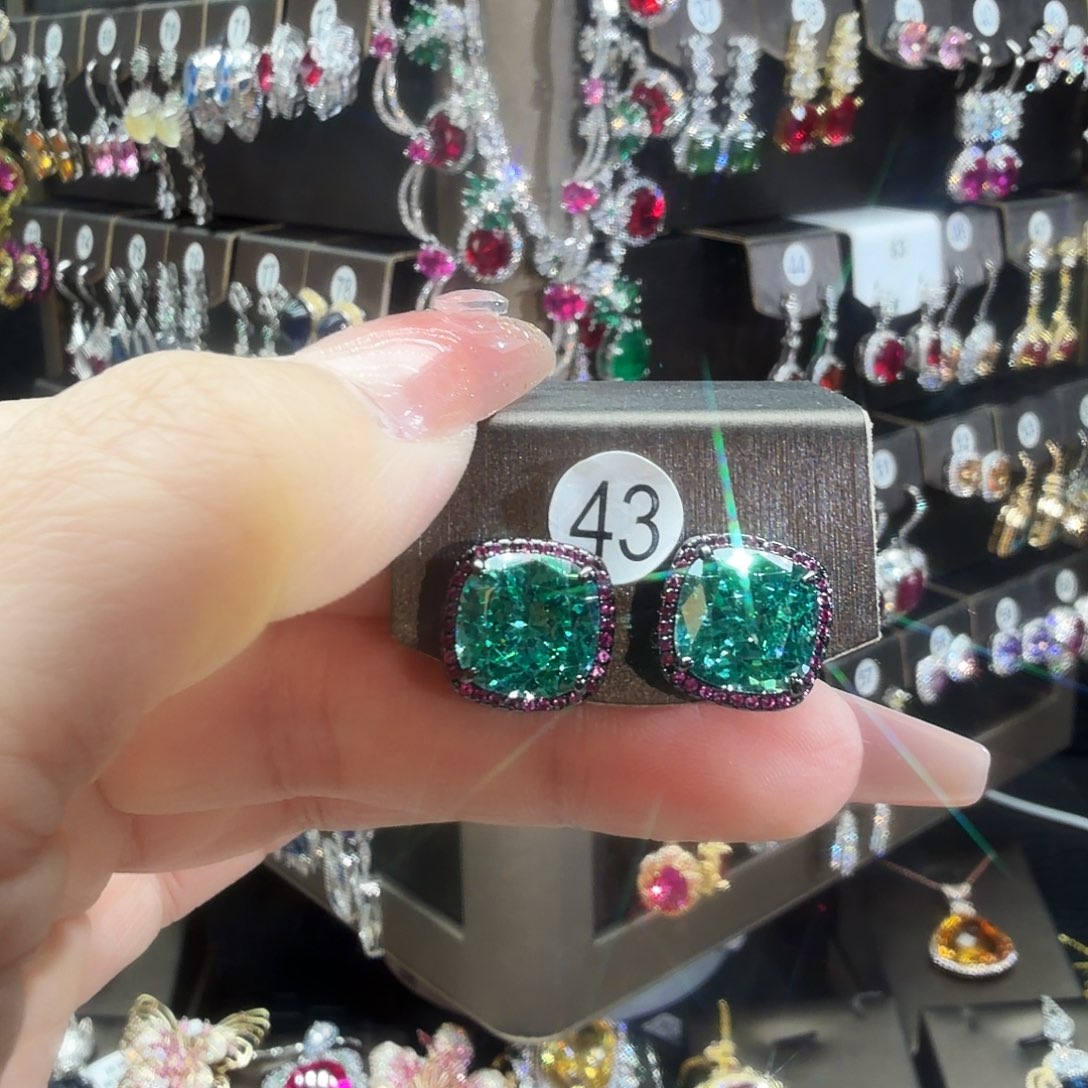 铜合金合金耳钉时尚潮流