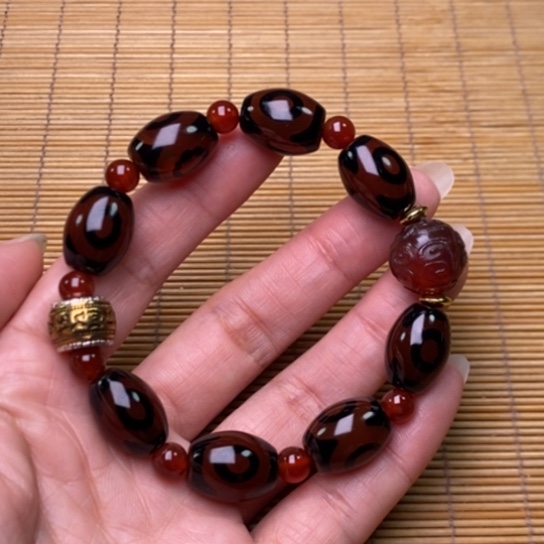 玛瑙/玉髓手链未镶嵌
