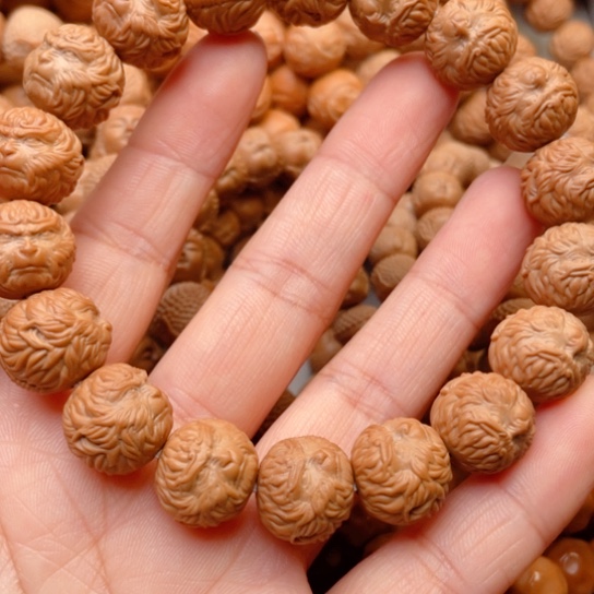 猴头核桃手串黑*灰黑悟空