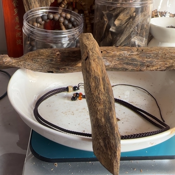 探***家木质21克平安无事牌子手把