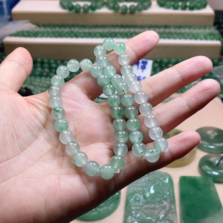 未镶嵌石英质玉珠宝奇石妖*非洲翠