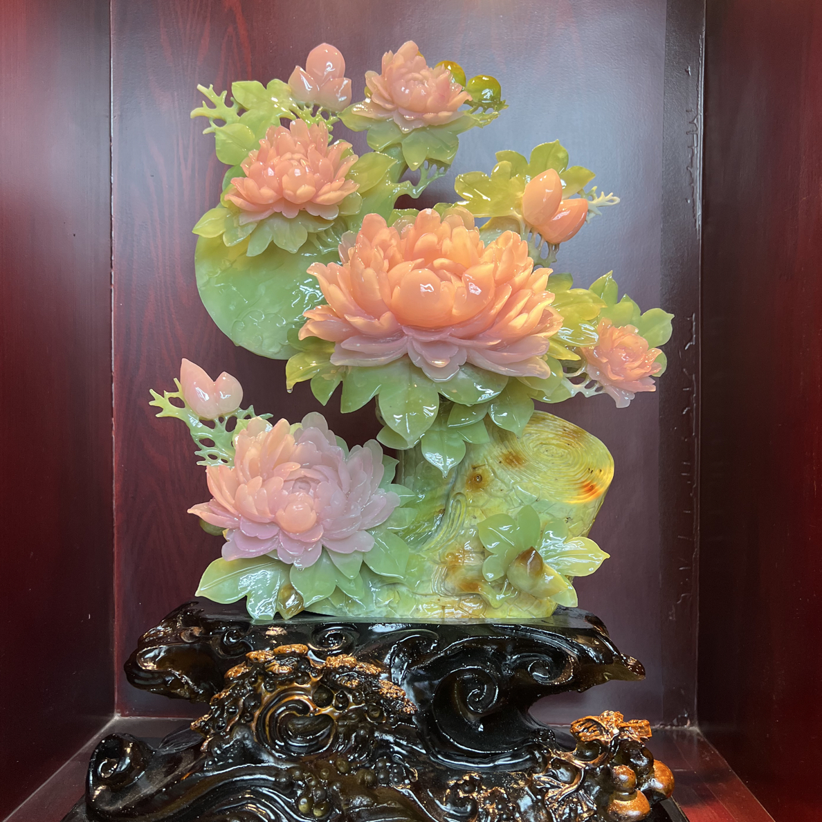 花开富贵家居摆件办公室摆件