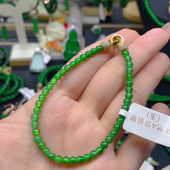 未镶嵌手链翡翠翡翠手链4