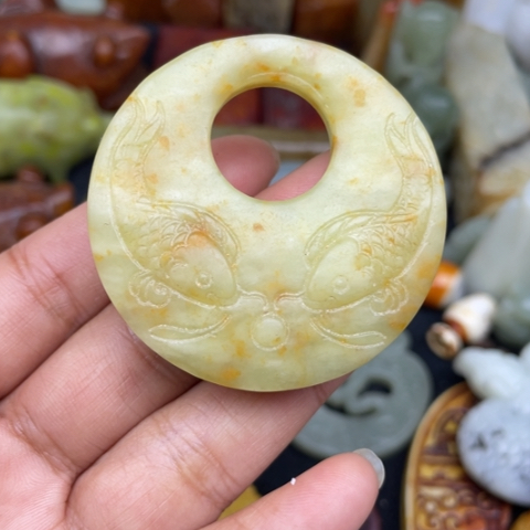 蛇纹石玉未镶嵌颈饰32