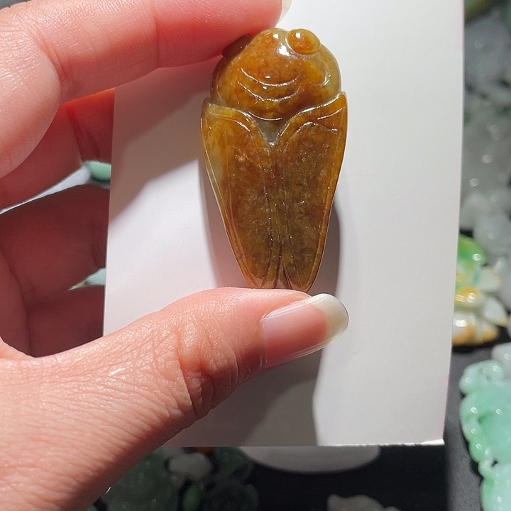 颈饰未镶嵌翡翠天