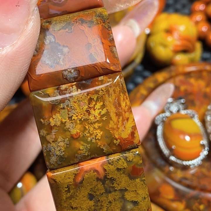 玛瑙/玉髓手链未镶嵌全