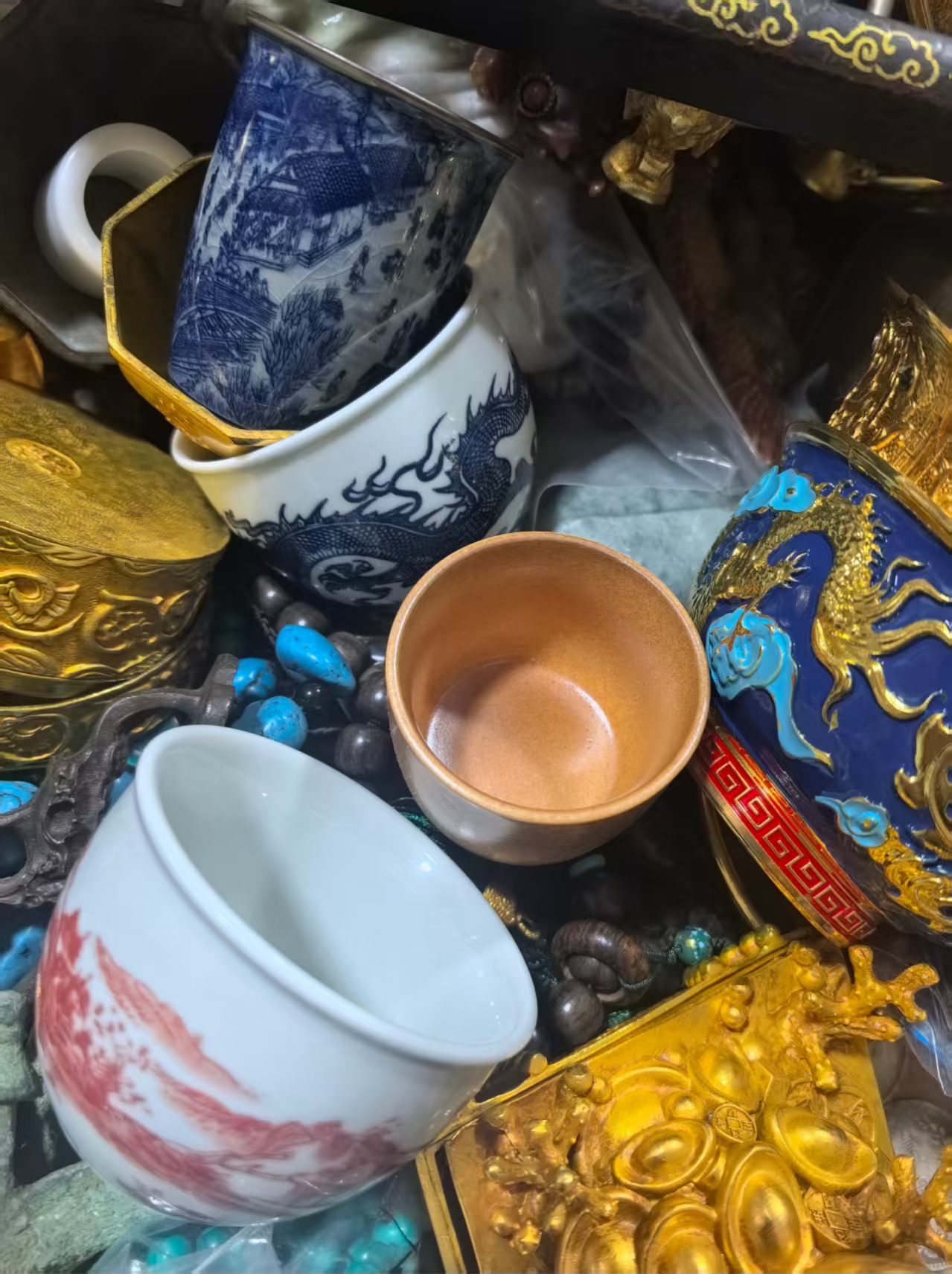 小件鎏金铜器家居摆件仿古物件通用链接一物一拍请截好图备注发货