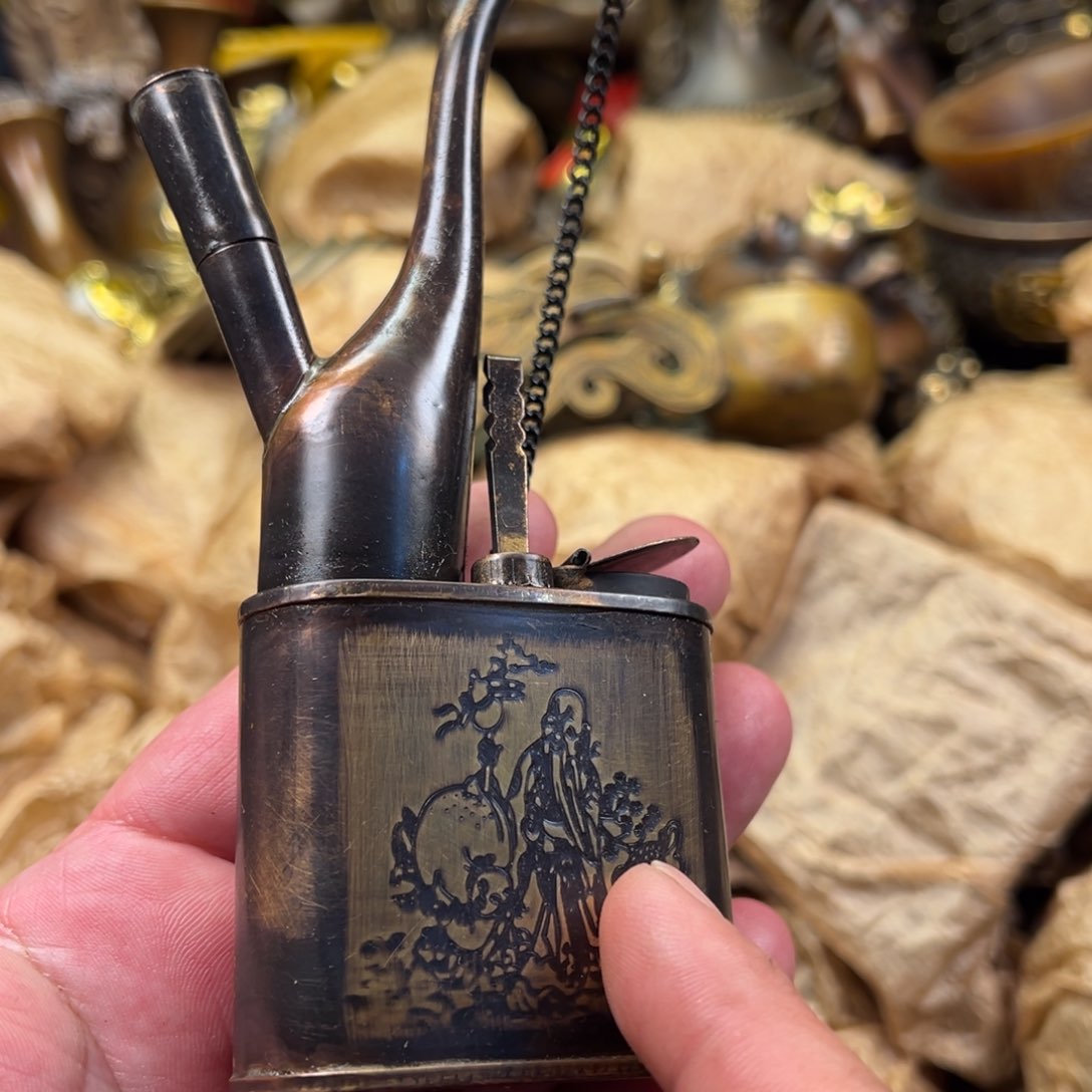 茶壶香炉铜器摆件