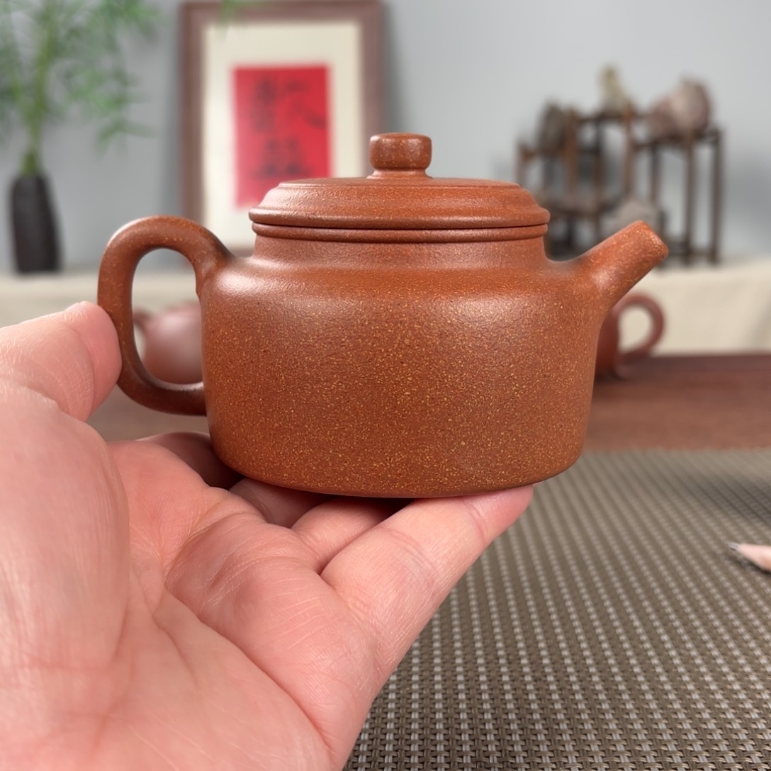 紫砂茶壶黄龙山原矿紫砂壶