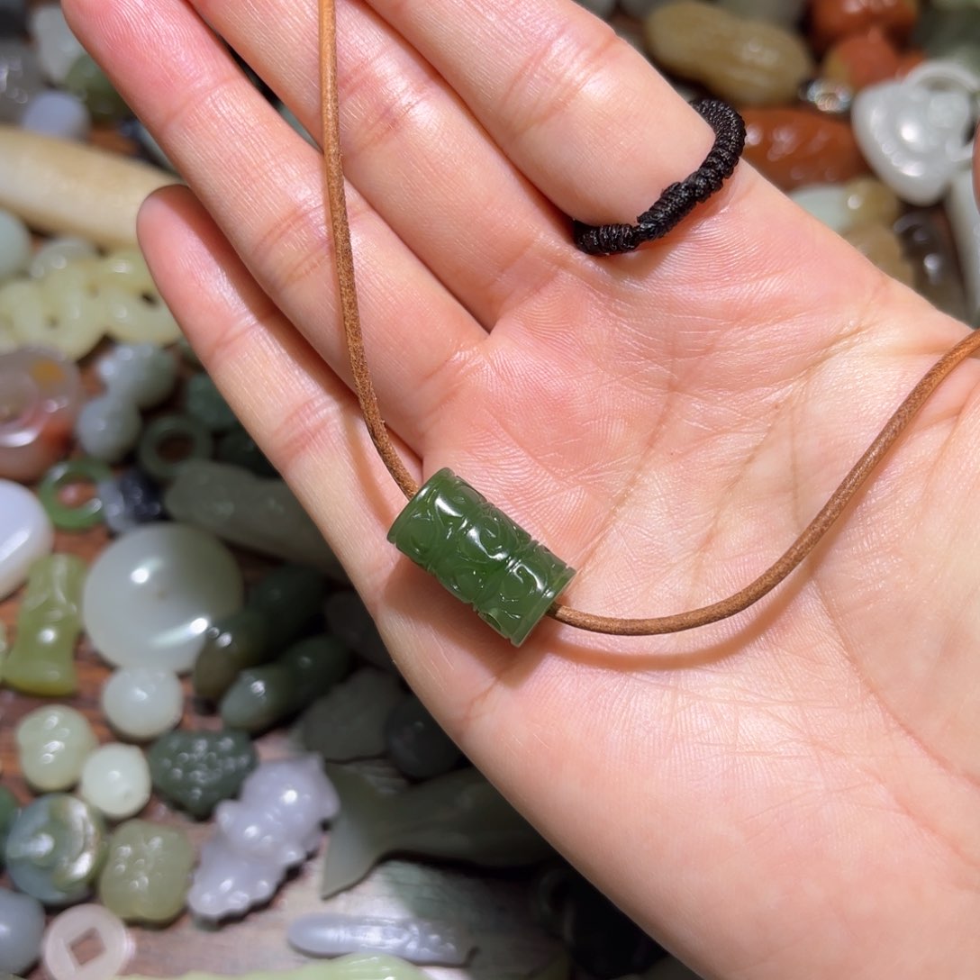 和田玉珠宝半成品未镶嵌