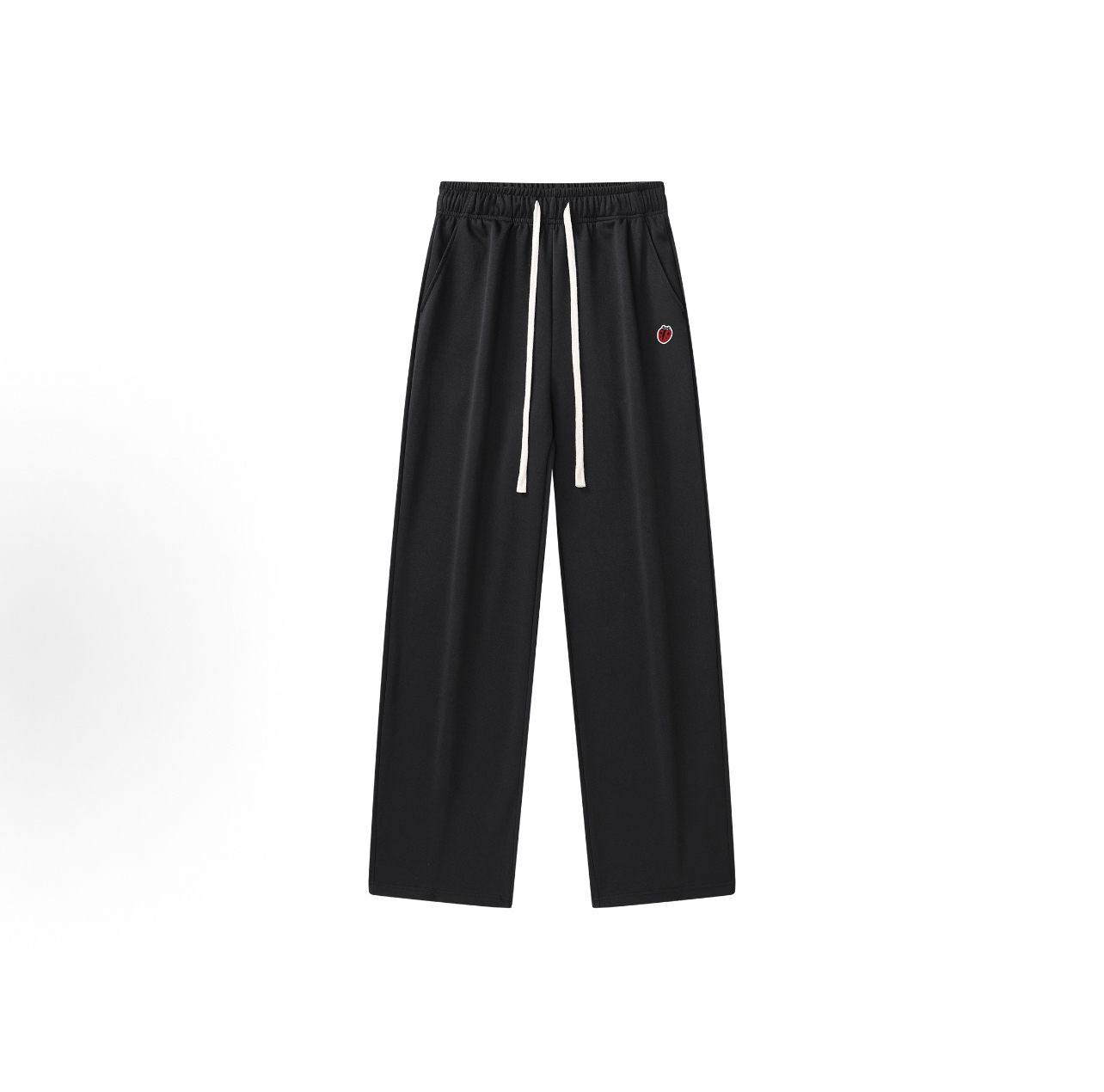 KOMETA正品清仓/瓢虫小标基础简约抽绳宽松百搭直筒休闲裤415159K