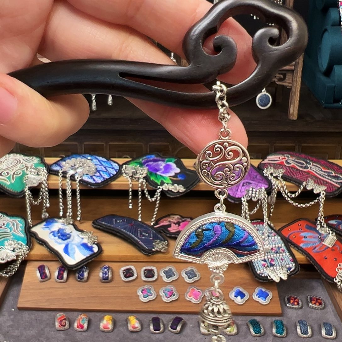 织绣手工刺绣工艺品