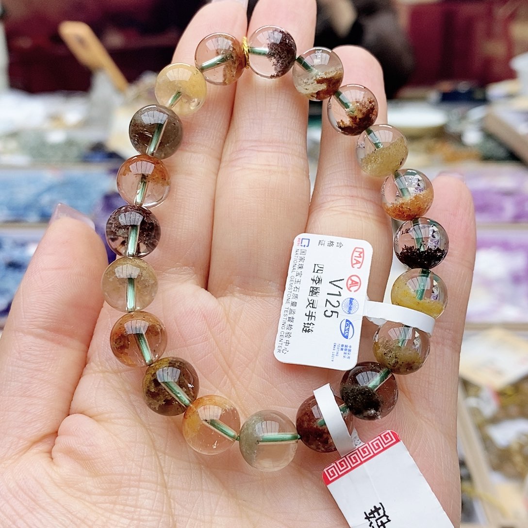 水晶手链未镶嵌V125 四季幽灵