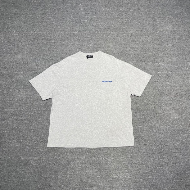 99新 Balenciaga/巴黎世家 刺绣logo短袖/xs码