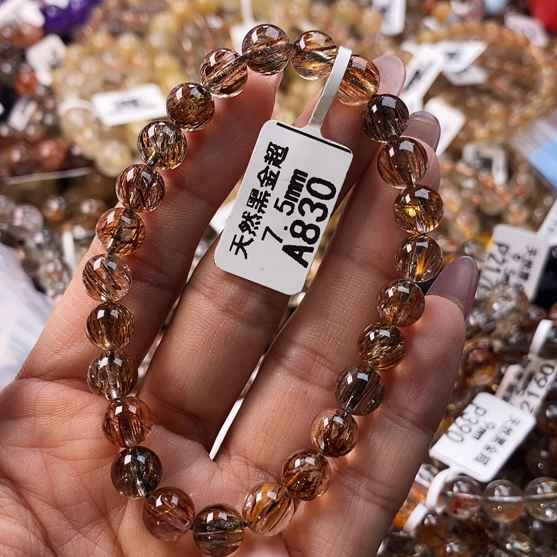 水晶手链未镶嵌水