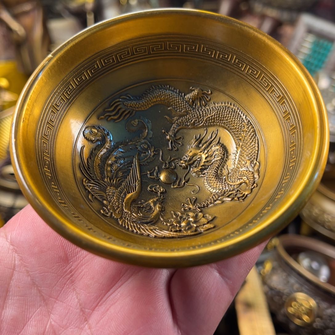 茶壶香炉铜器摆件