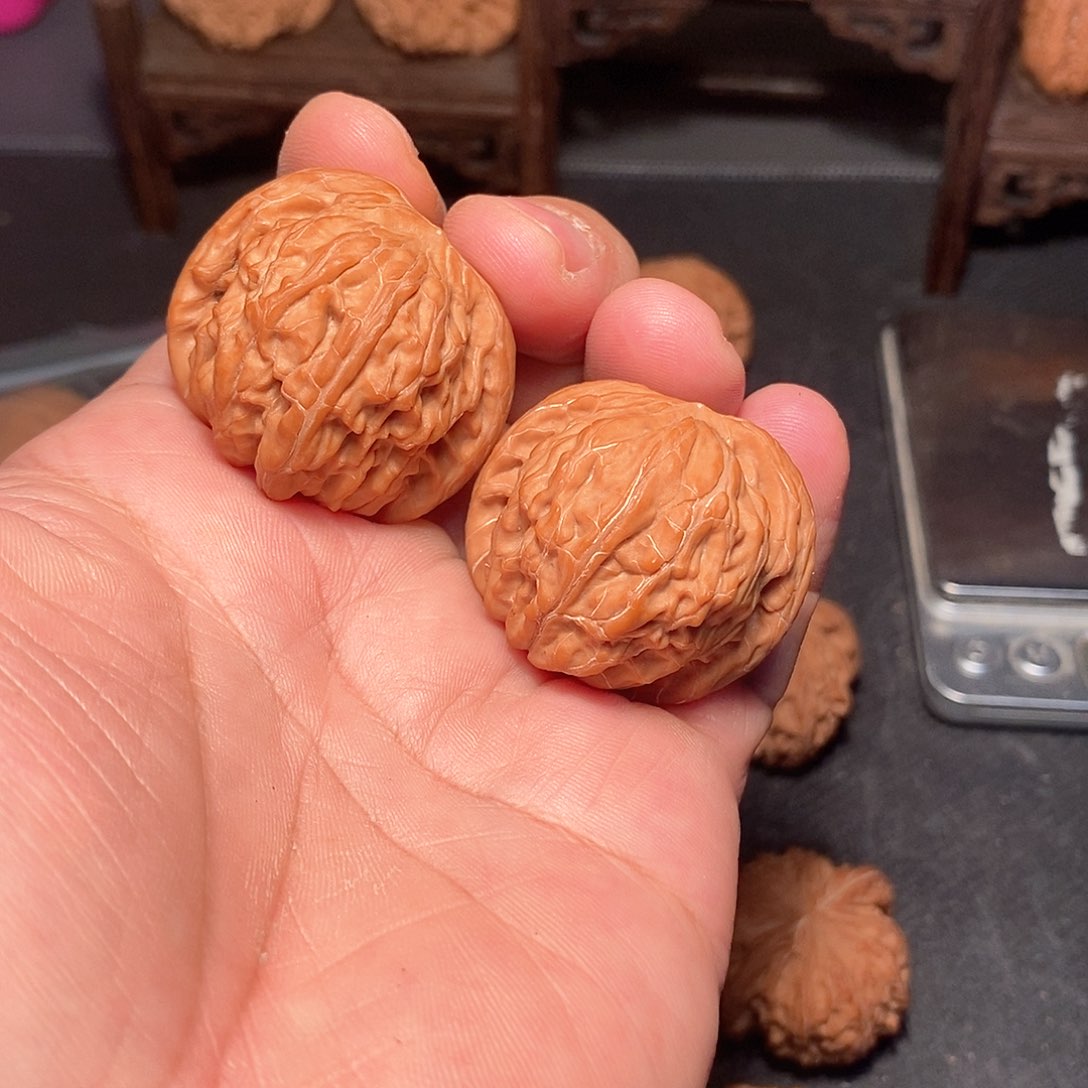 吊坠文玩核桃?*木38尺，全品磨盘