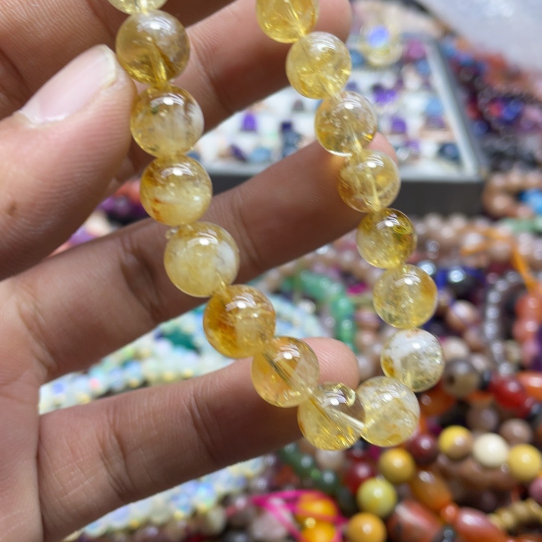 紫晶颈饰银S800镀金镶嵌