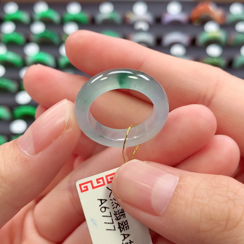 【闪购商品】未镶嵌戒指翡翠12号