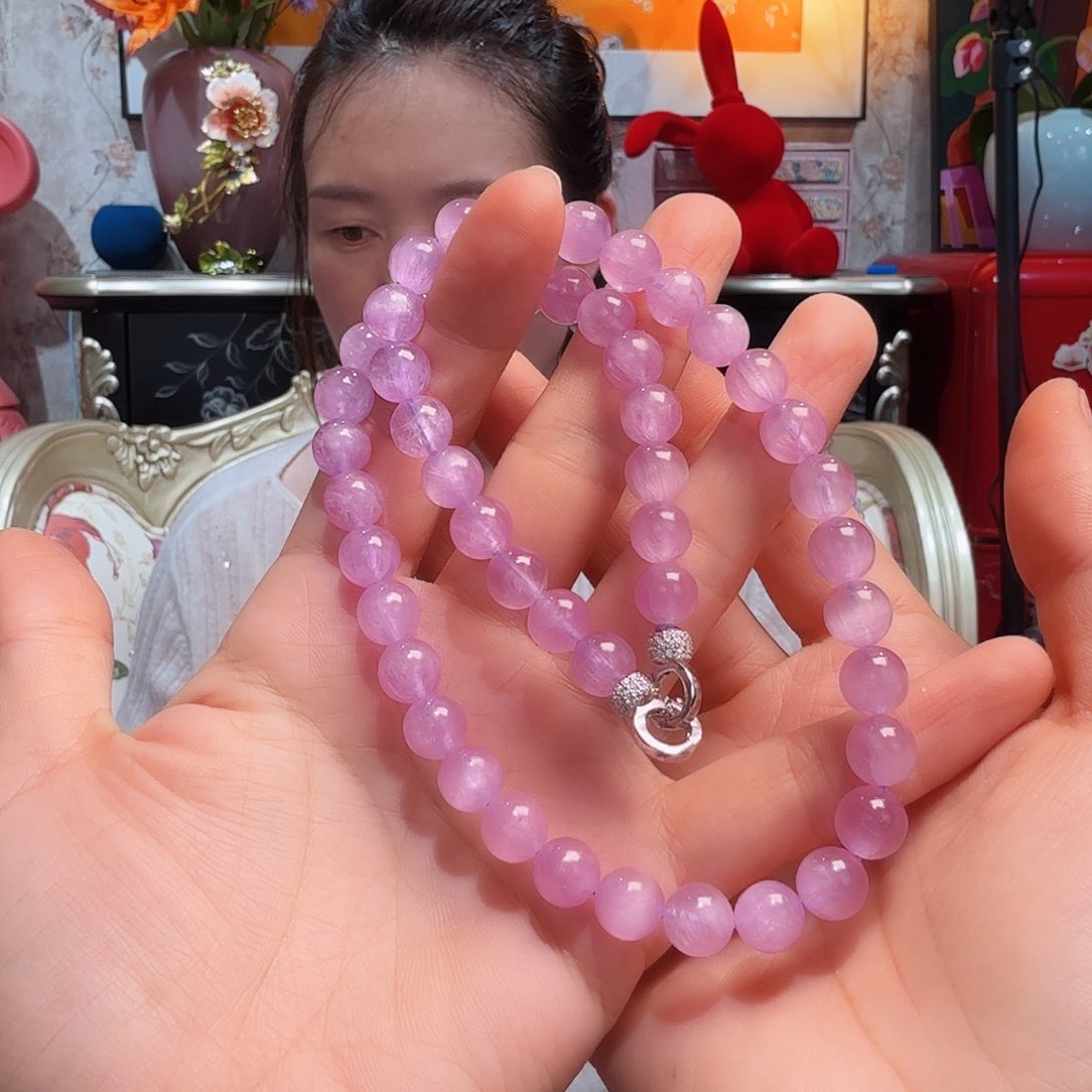 锂辉石手串未镶嵌手串项链