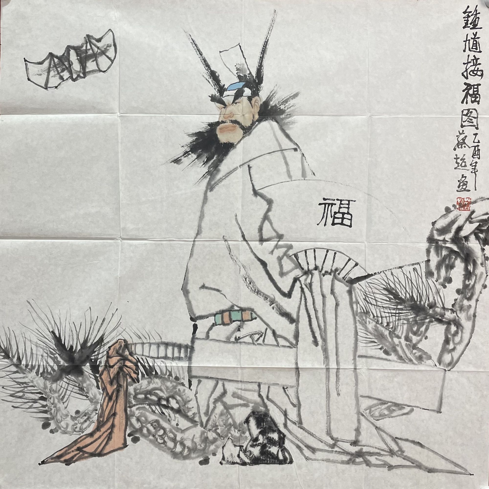 【人物】  68x68  CP-40055   画心