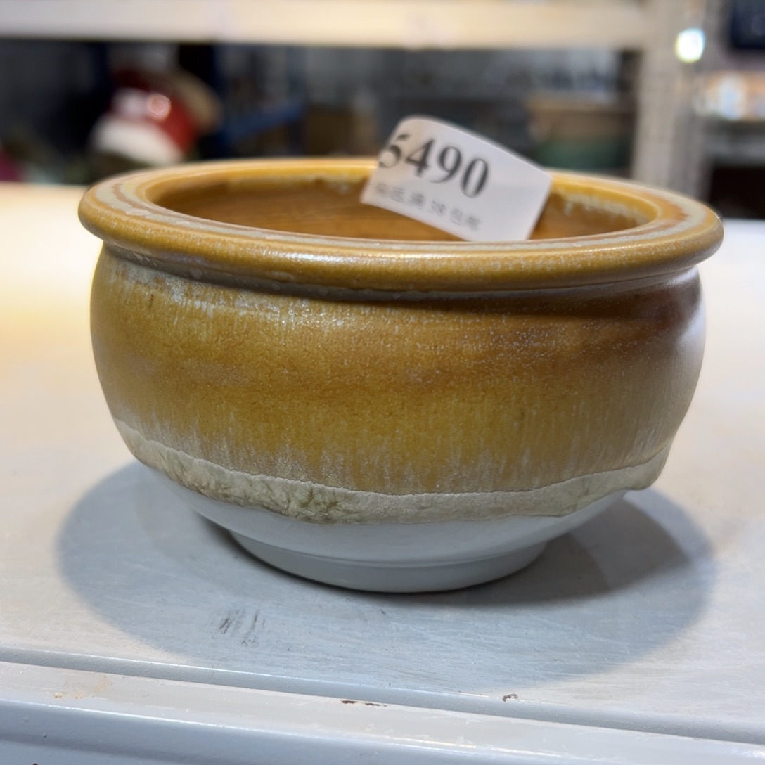 红陶口9高6 景德镇手工花盆