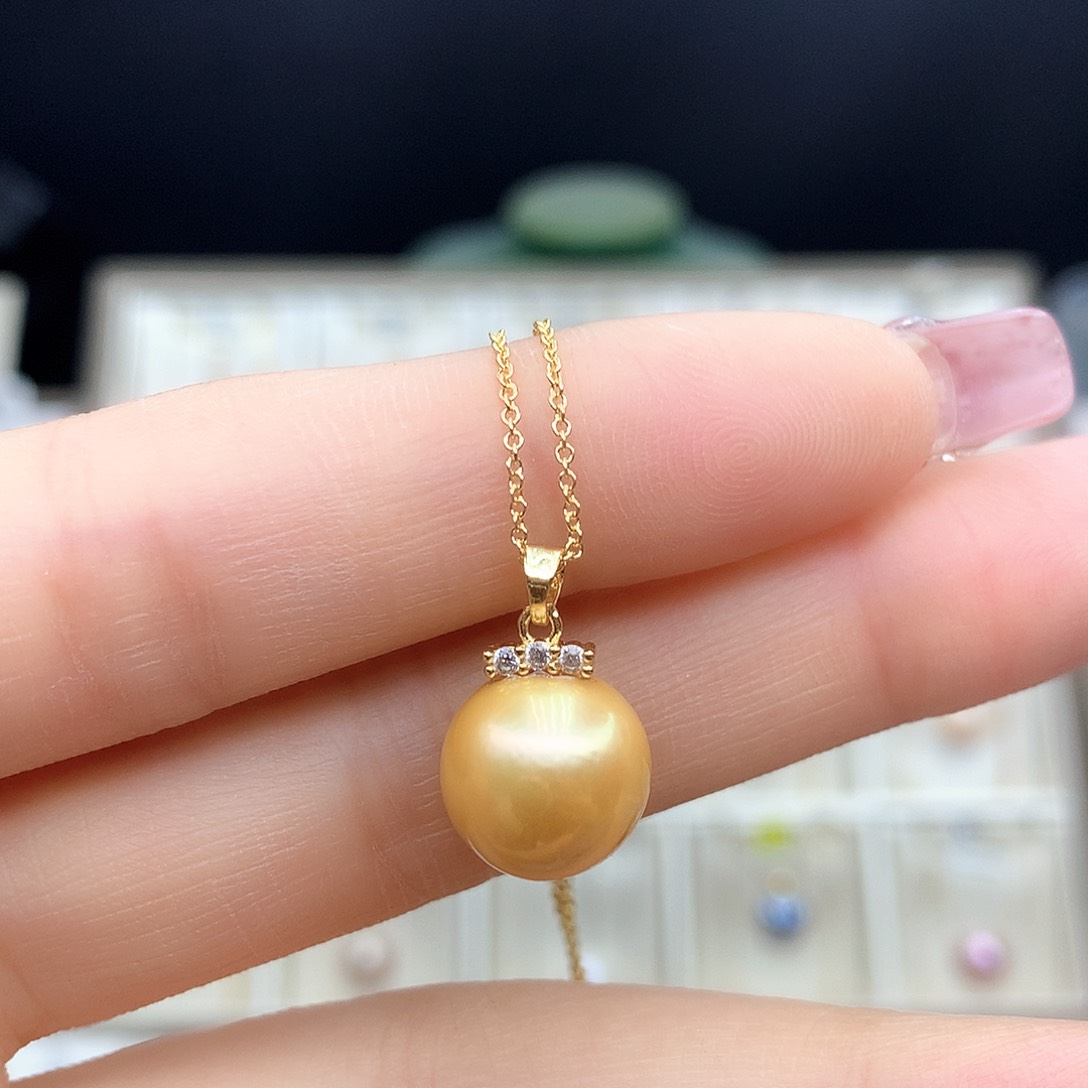 淡水珍珠颈饰合金