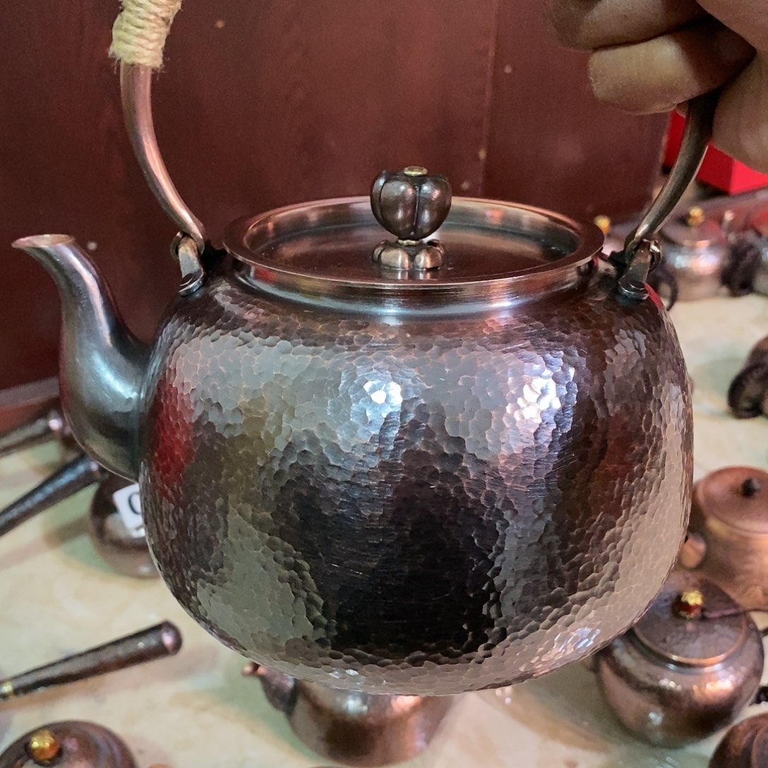 手工锻打工艺1500复古大壶