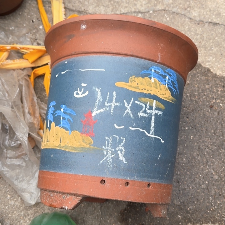 紫砂花盆特价清仓