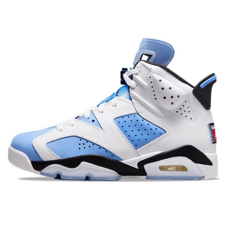 Air Jordan 6  AJ6 大学蓝 白蓝复古中帮篮球鞋男41码 CT8529-410