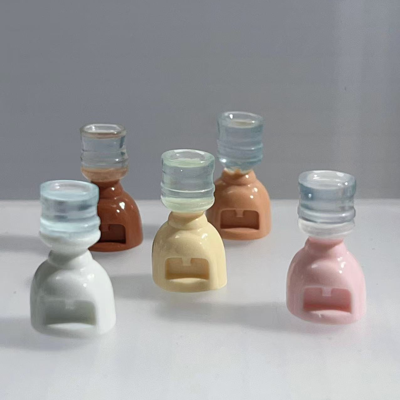 DLM定制迷你饮水机卡通树脂diy手工制作发夹手机壳饰品配饰件配件