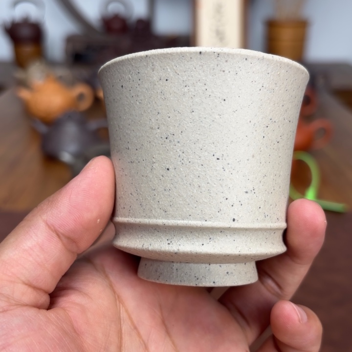 茶壶紫砂白段主人杯
