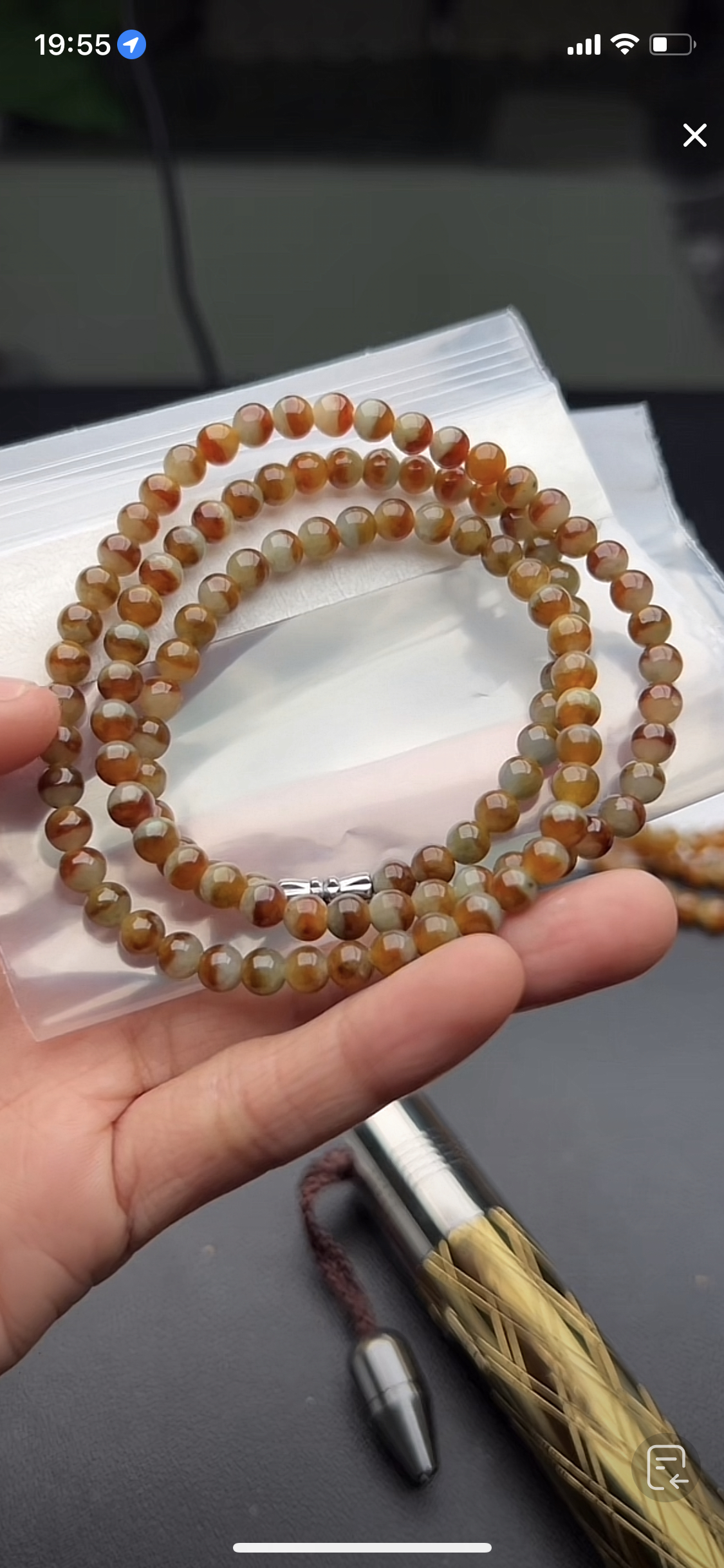 缅甸天然A货翡翠 珠子