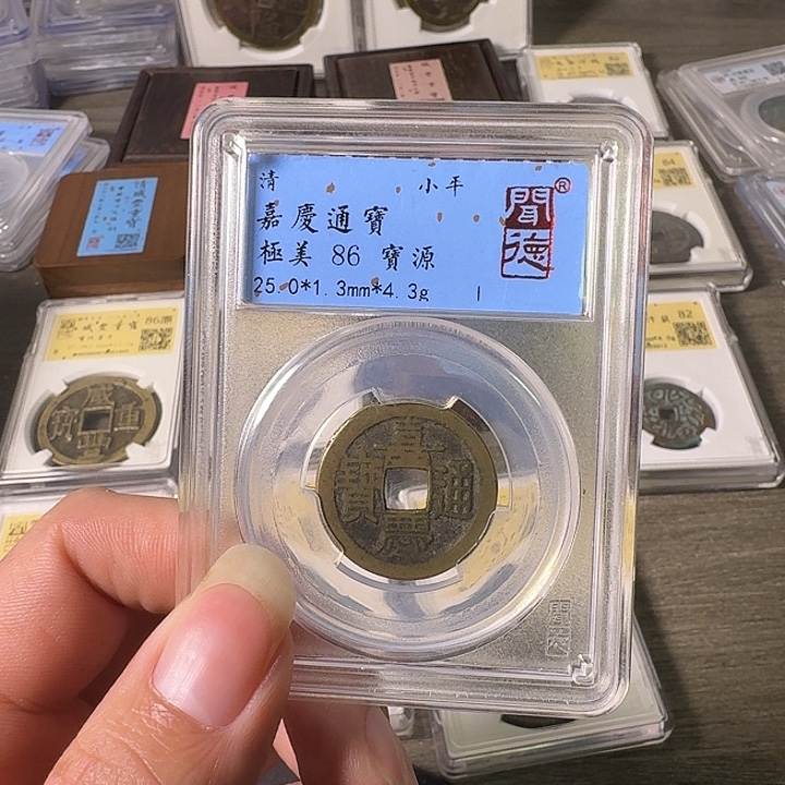 铁A闻博文化嘉庆通宝