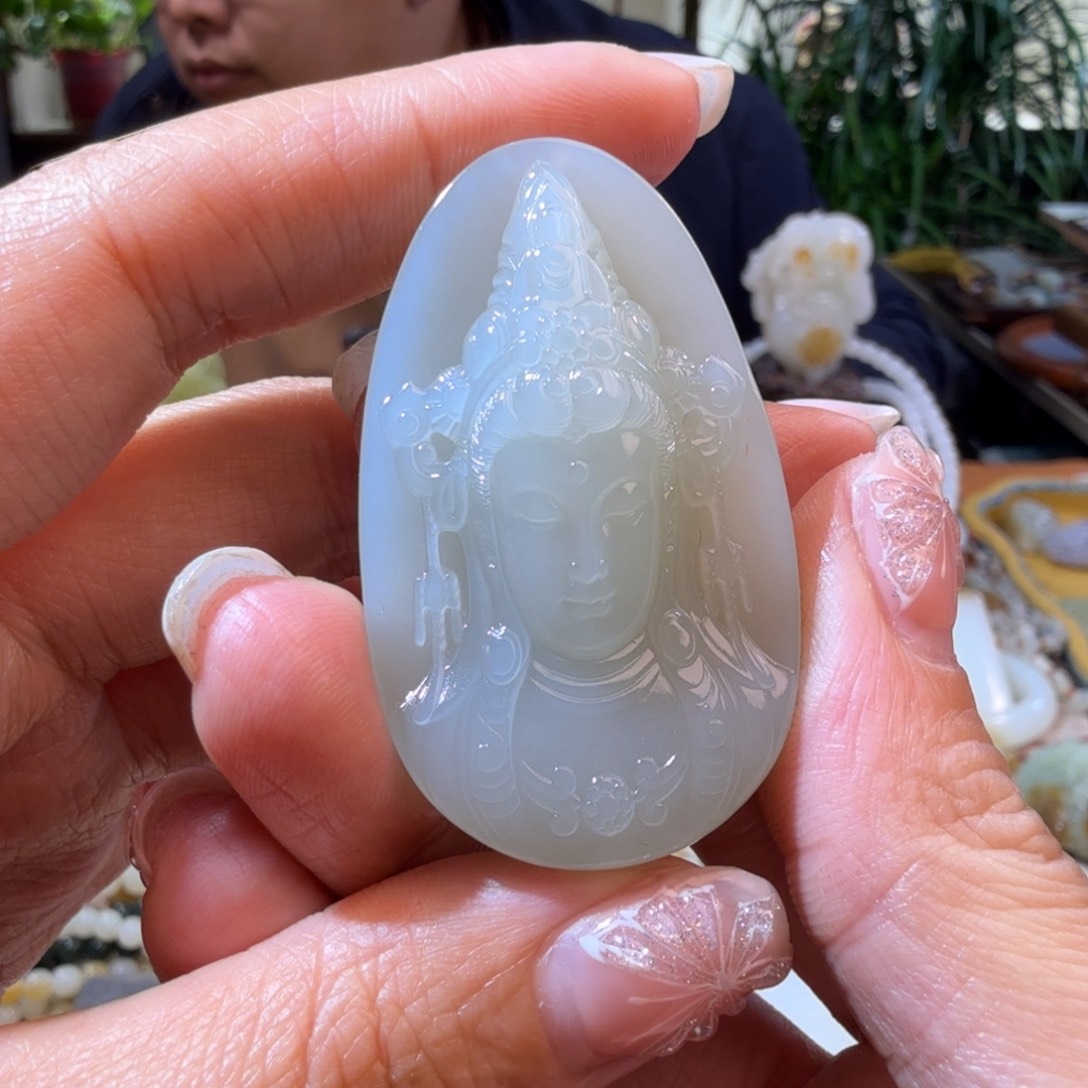 和田玉挂件未镶嵌用****2