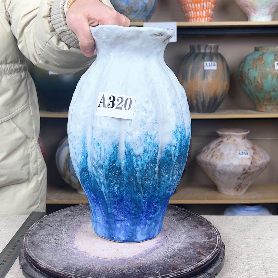 陶瓷320花瓶摆件创意