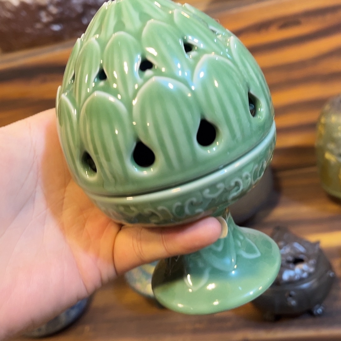 陶瓷茶具摆件香炉