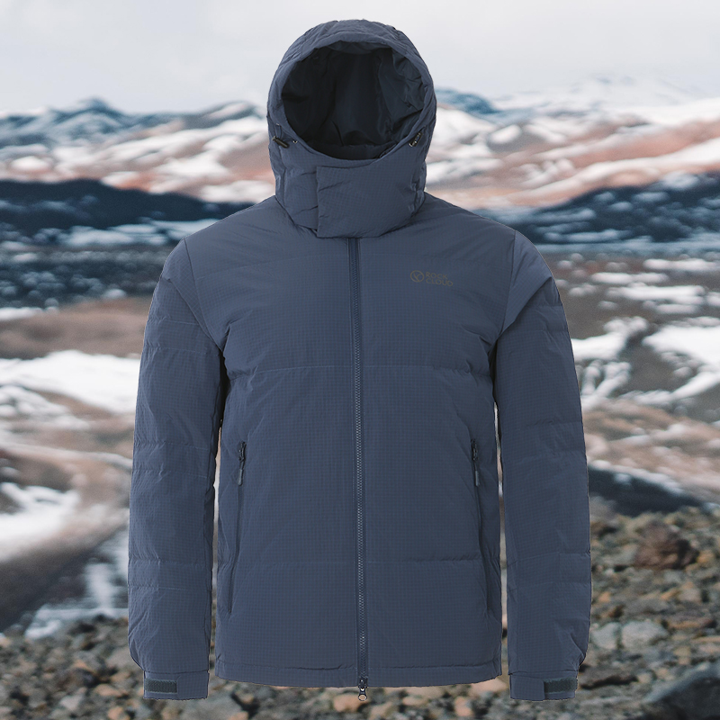 RockCloud/岩云新款冬季户外防风保暖厚重羽绒服男士面包羽绒服