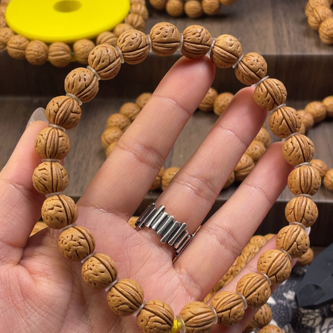 桃核手串?*子野生三棱