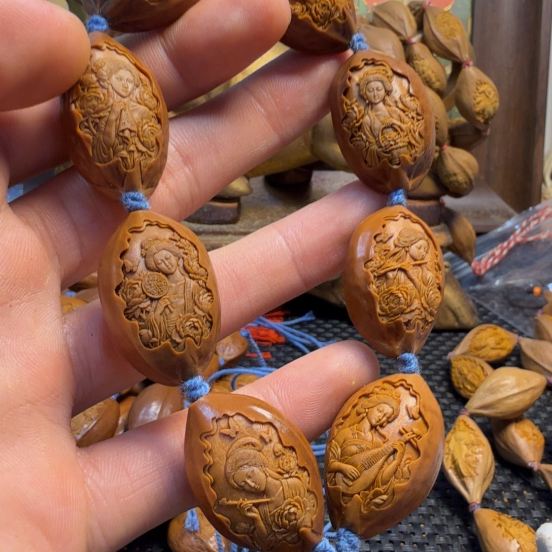 手串/手链橄榄核国色天香