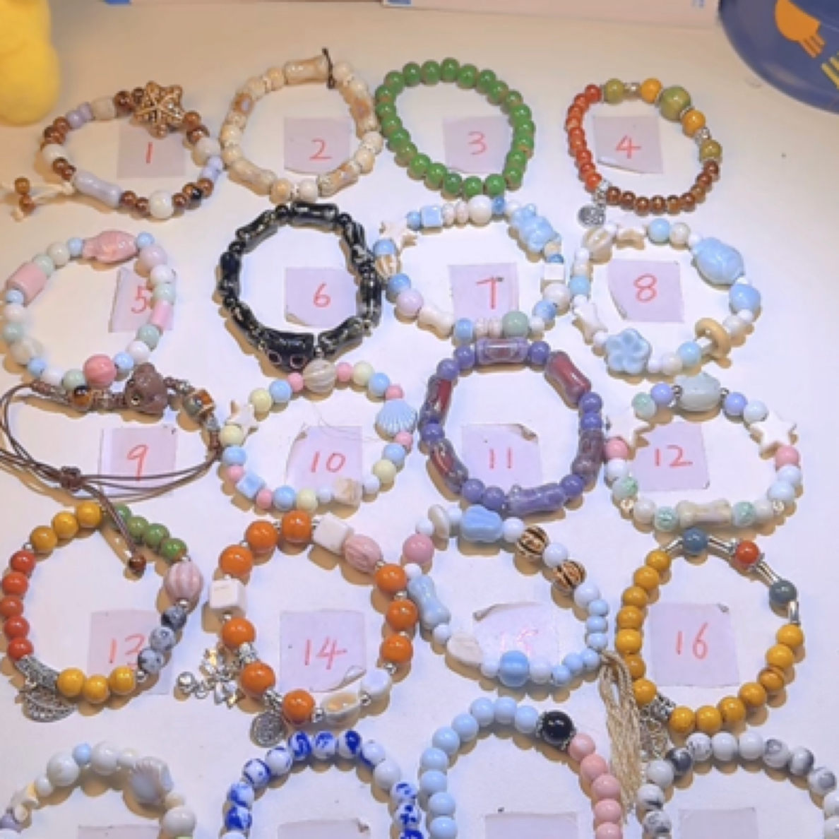 合金陶瓷手链 陶瓷手链3国风景德镇陶瓷