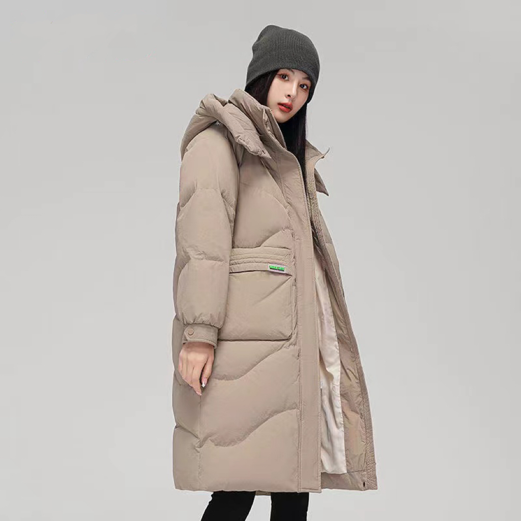 棉衣中长款韩版2025年新款时尚棉服女宽松百搭冬季外套女装棉袄