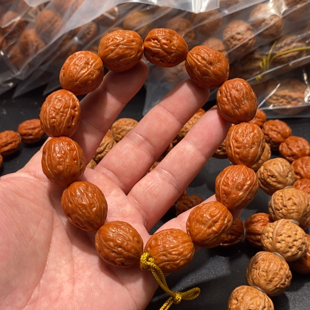 木质类核桃小枣手串