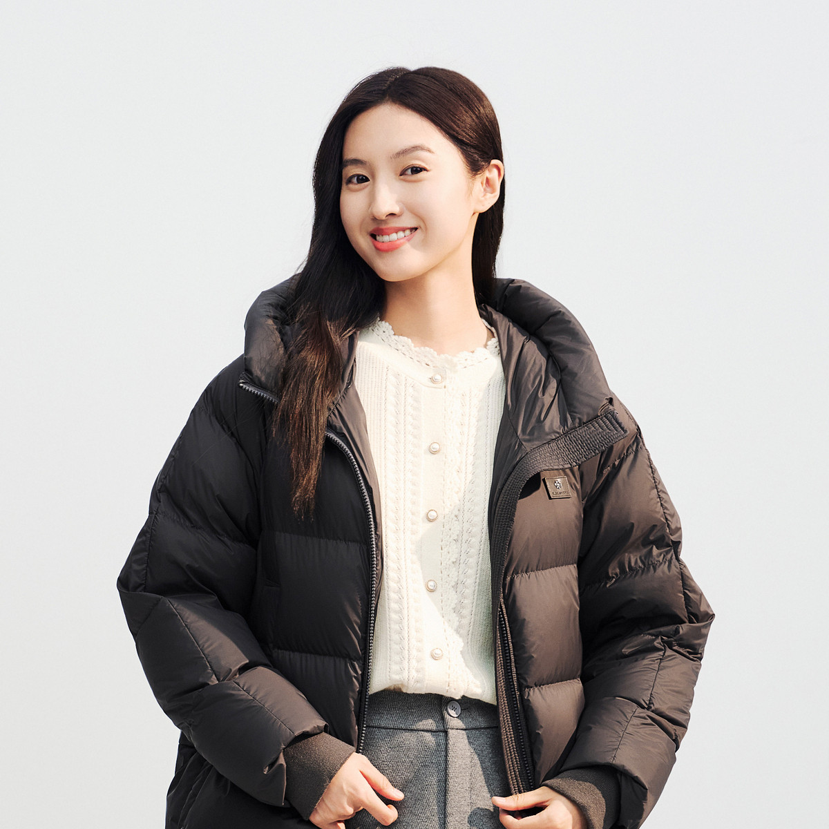 【CC专属】【鹅绒】2025年秋冬新款廓形连帽气质通勤百搭外套